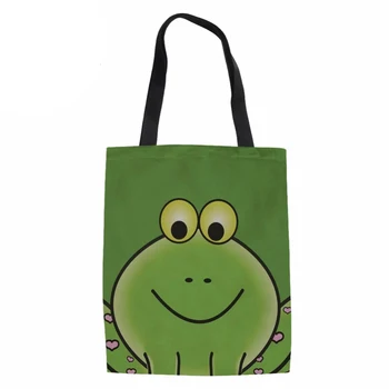 Channels Handbags Handbags Women Large Heavy Duty Shopping Bags Ladies Cartoon Frog Reusable Eco Bag for Females Beach Pouch
Channels Handbags Handbags Women Large Heavy Duty Shopping Bags Ladies Cartoon Frog Reusable Eco Bag for Females Beach Pouch