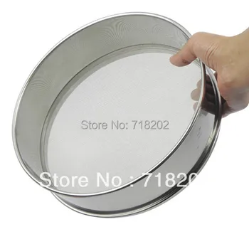 30cm*7cm stainless steel test sieve/ standard test sieve/ laboratory sieve(20micron/15micron)-1pc/lot
30cm*7cm stainless steel test sieve/ standard test sieve/ laboratory sieve(20micron/15micron)-1pc/lot