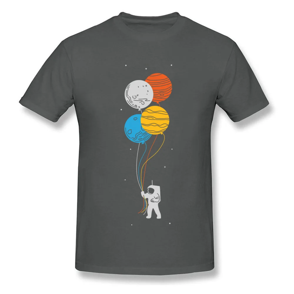 Printing celestial balloons 11989 Crewneck T-shirts Summer Tops Tees Short Sleeve for Male Dominant 100% Cotton Cool T Shirts celestial balloons 11989 carbon