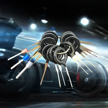 Car styling 11pcs NEW Terminal Removal Tool Kit Harness Wiring Crimp Connector Extractor Puller Release Pin Unlock Tool Picker
Car styling 11pcs NEW Terminal Removal Tool Kit Harness Wiring Crimp Connector Extractor Puller Release Pin Unlock Tool Picker