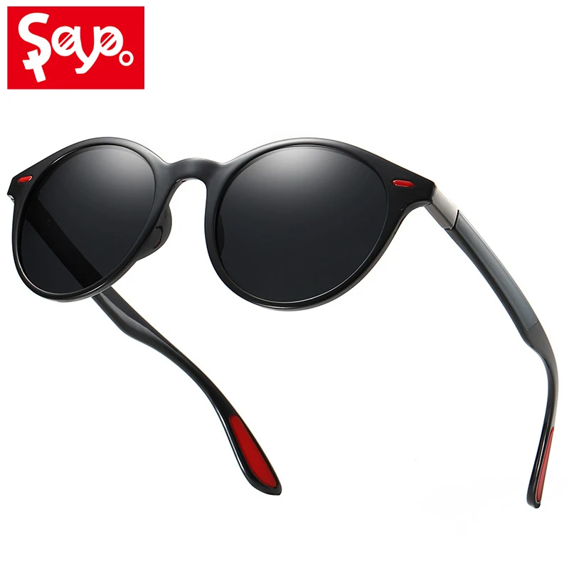 SAYLAYO Men Women Classic Vintage Rivet Polarized Sunglasses TR90 Legs Lighter Design Oval Frame UV400 Protection For Driving
SAYLAYO Men Women Classic Vintage Rivet Polarized Sunglasses TR90 Legs Lighter Design Oval Frame UV400 Protection For Driving
