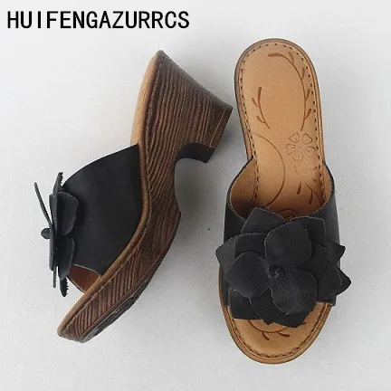 Careaymade-Real Leather Coarse High-heeled Fishmouth handmade slippers Head Layer Cowhide Hand-made Open-toed Women slippers
Careaymade-Real Leather Coarse High-heeled Fishmouth handmade slippers Head Layer Cowhide Hand-made Open-toed Women slippers