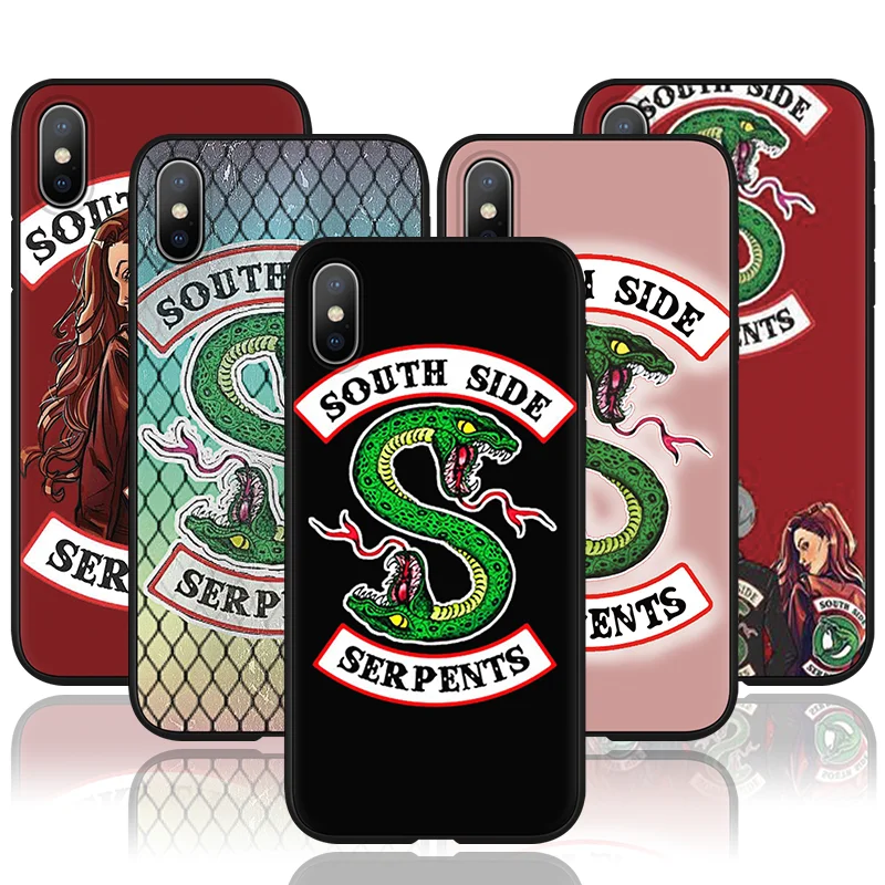 American TV Riverdale Southside Serpents Case For iPhone 7 6 6S 8 Plus 5 5S SE Matte Coque For iPhone 11 Pro XS Max X XR 9 Cover
American TV Riverdale Southside Serpents Case For iPhone 7 6 6S 8 Plus 5 5S SE Matte Coque For iPhone 11 Pro XS Max X XR 9 Cover