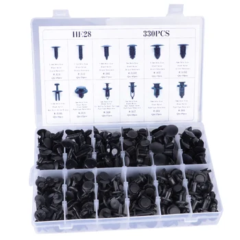 Dewtreetali 330pcs Mixed Car Fender Bumper Nylon Rivet Fixed Clip Fastener Auto Door Panel Retainer Universal For TOYOTA Honda
Dewtreetali 330pcs Mixed Car Fender Bumper Nylon Rivet Fixed Clip Fastener Auto Door Panel Retainer Universal For TOYOTA Honda