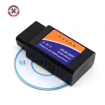 Mini OBD ELM 327 V1.5 WIFI OBD2 / OBDII Auto Diagnostic Scanner Scan Tool Wi-fi ELM327 Wireless for Both Android & IOS&PC
Mini OBD ELM 327 V1.5 WIFI OBD2 / OBDII Auto Diagnostic Scanner Scan Tool Wi-fi ELM327 Wireless for Both Android & IOS&PC