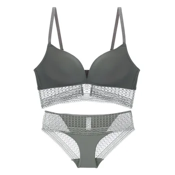 Godier Women Transparent Lingerie Bra Brief Set Wire Free Bra Set Lingerie Set Soutient Gorge Breathable Underwear Bra 3/4 Cup
Godier Women Transparent Lingerie Bra Brief Set Wire Free Bra Set Lingerie Set Soutient Gorge Breathable Underwear Bra 3/4 Cup