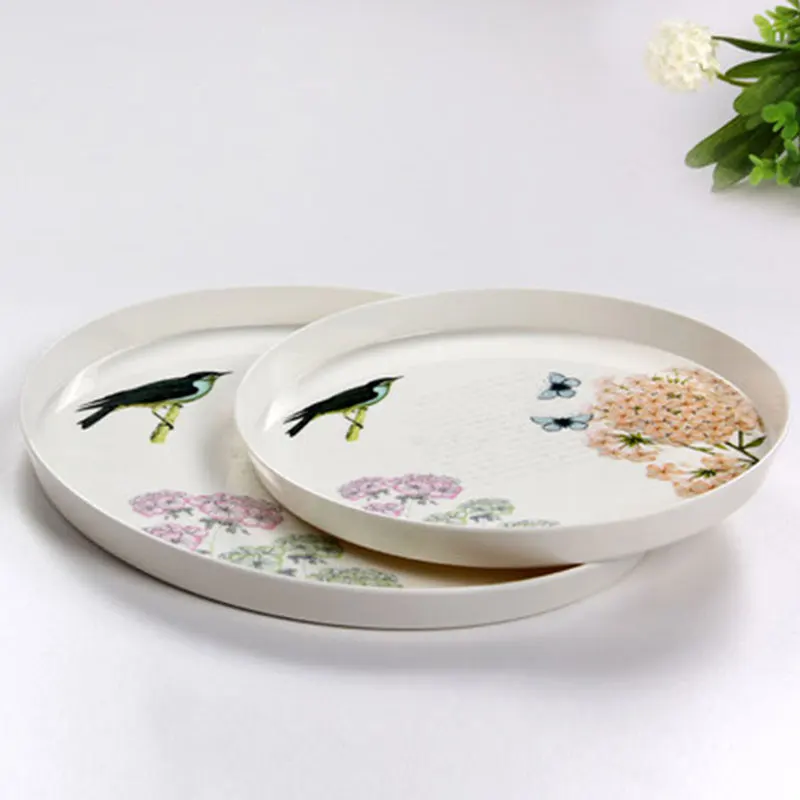 Multi-functional European Round Food Serving Tray Beautiful Dinner Plate Tea Coffee Tableware Storage Tray Two Size
Multi-functional European Round Food Serving Tray Beautiful Dinner Plate Tea Coffee Tableware Storage Tray Two Size