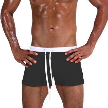New Swimwear Men Sexy Board Shorts Trunks Zipper Quick-drying Swimsuit Male Sports Briefs Beach Shorts Pocket Men's Boxer Shorts
New Swimwear Men Sexy Board Shorts Trunks Zipper Quick-drying Swimsuit Male Sports Briefs Beach Shorts Pocket Men's Boxer Shorts