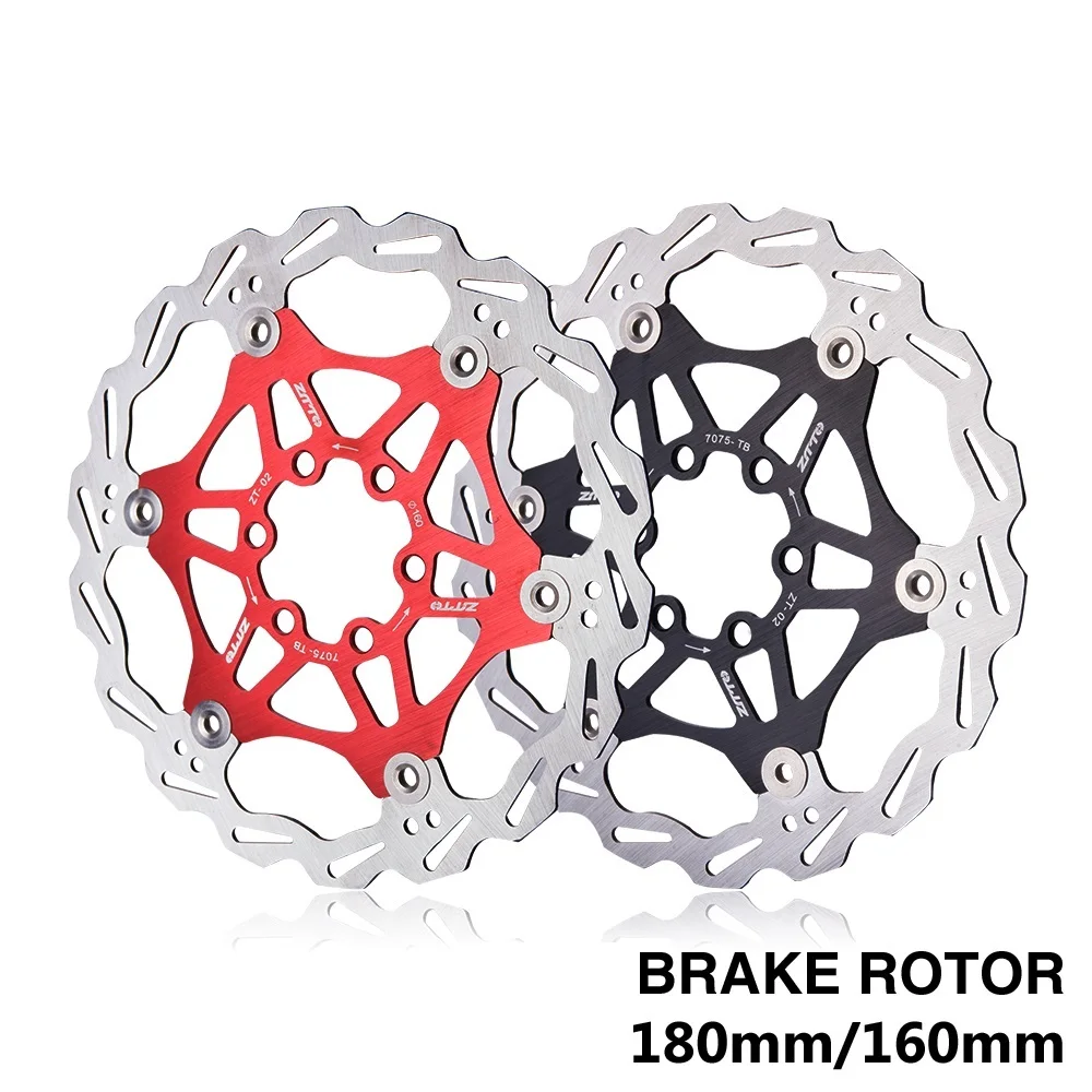 MTB Mountain Road Bike 160mm 180mm Brake Floating Rotor 7075 AL Stainless Steel 6 7 Inches Bike Disc Brake Bicycle parts
MTB Mountain Road Bike 160mm 180mm Brake Floating Rotor 7075 AL Stainless Steel 6 7 Inches Bike Disc Brake Bicycle parts
