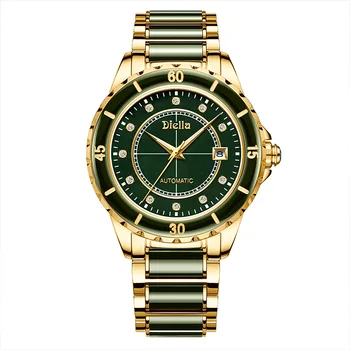 Men's Mechanical Luxury Watch Jade Jade Men's Automatic Waterproof Luminous Green Water Ghost Watch Relogio Masculino
Men's Mechanical Luxury Watch Jade Jade Men's Automatic Waterproof Luminous Green Water Ghost Watch Relogio Masculino