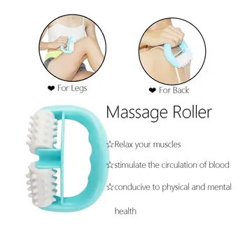 1PC Roller Massage Cellulite Massager Manual Back Massager 2 Wheel Arm Leg Abdomen Neck Buttocks Pain Relief Muscle Relaxation
1PC Roller Massage Cellulite Massager Manual Back Massager 2 Wheel Arm Leg Abdomen Neck Buttocks Pain Relief Muscle Relaxation