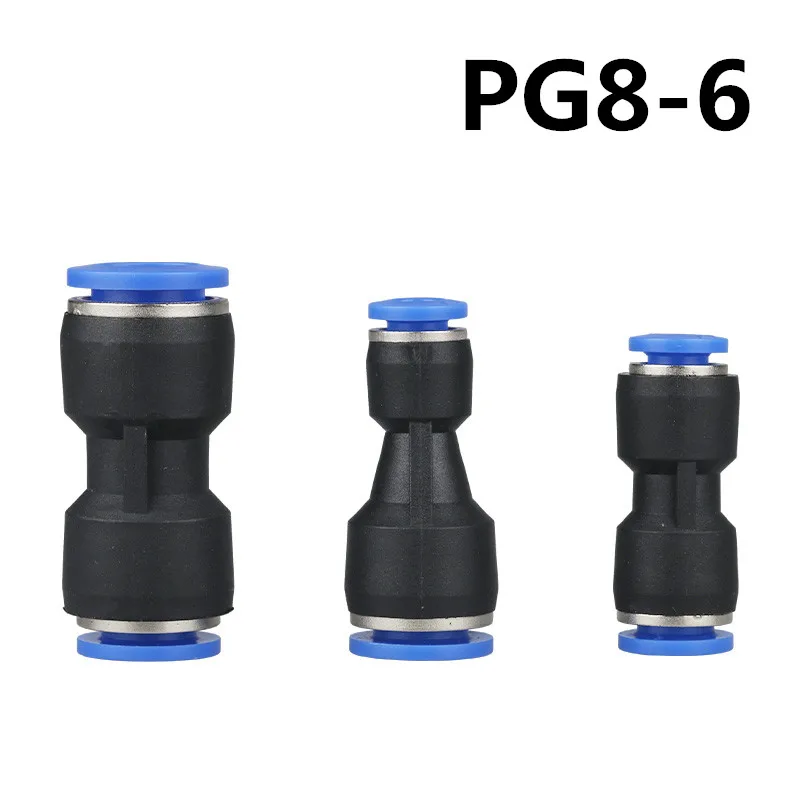 1Pcs Pneumatic Fittings Push In Straight Reducer Connectors For Air Water Hose Plastic Pneumatic Parts PG8-6 8mm Hole to 6mm
1Pcs Pneumatic Fittings Push In Straight Reducer Connectors For Air Water Hose Plastic Pneumatic Parts PG8-6 8mm Hole to 6mm
