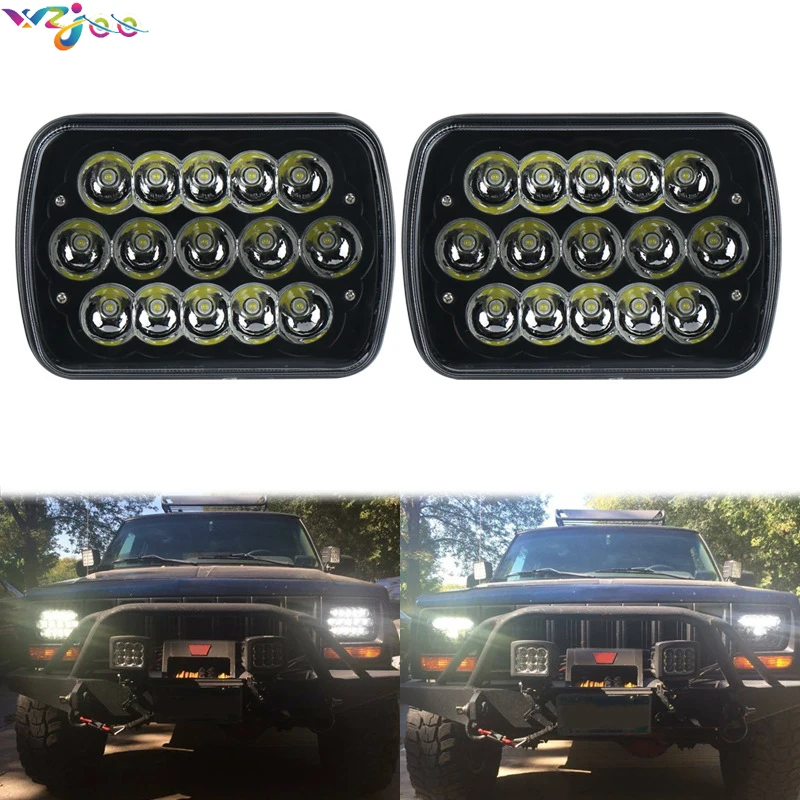 2x 45w 6 x 7 Inch H4 Led Headlights for Toyota Landcruiser 61 62 80 Series Low Beam / High Beam
2x 45w 6 x 7 Inch H4 Led Headlights for Toyota Landcruiser 61 62 80 Series Low Beam / High Beam