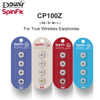 DUNU SpinFit CP100Z Silicone Ear tips Patented 360 degree Free Rotation for True Wireless Earphone with Charging Box
DUNU SpinFit CP100Z Silicone Ear tips Patented 360 degree Free Rotation for True Wireless Earphone with Charging Box