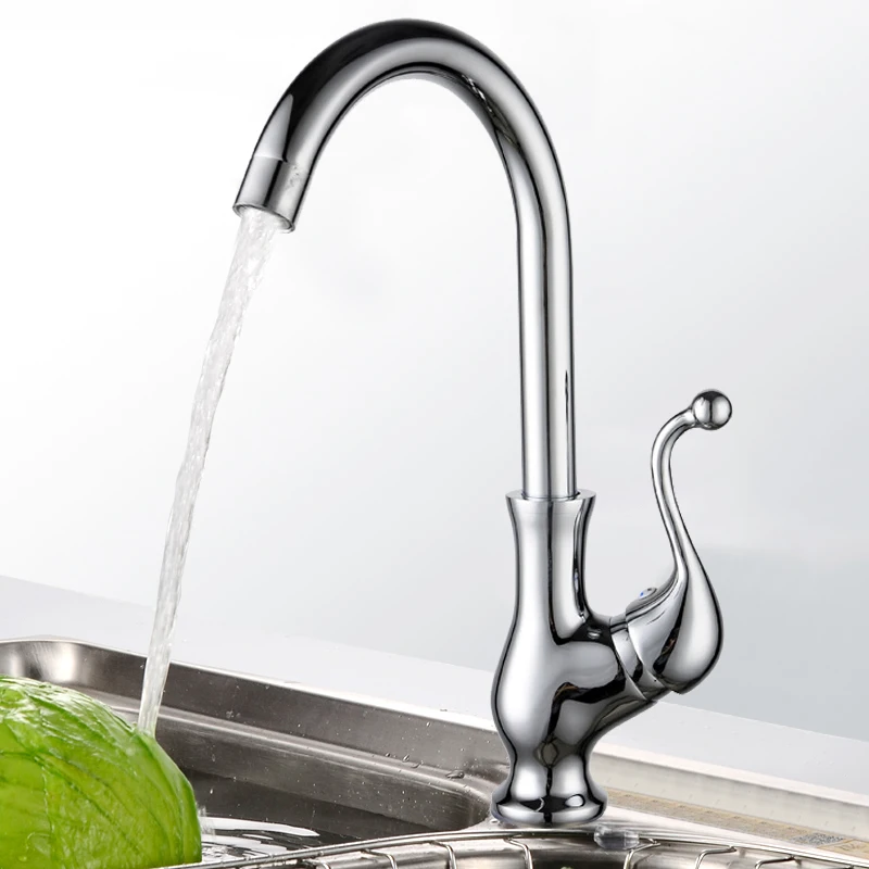 Kitchen Faucet Antique Sink Tap 360 Swivel Water Outlet Single Handle Single Hole Hot and Cold Water Mixer Tap Wash Basin Faucet
Kitchen Faucet Antique Sink Tap 360 Swivel Water Outlet Single Handle Single Hole Hot and Cold Water Mixer Tap Wash Basin Faucet