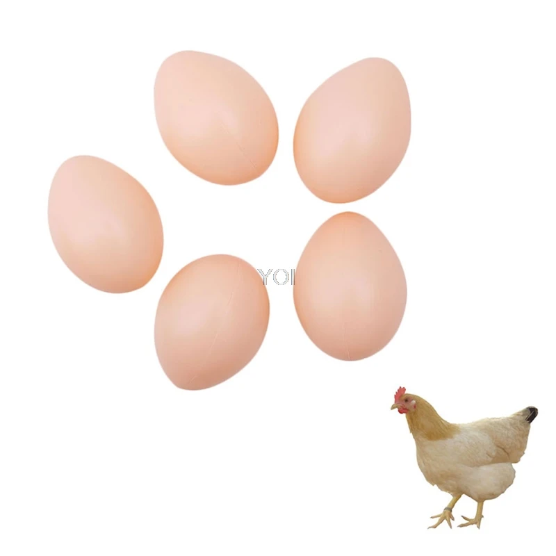 5pcs/set Hatching Simulation Hen Poultry Simulation Artificial Faux Fake Plastic Eggs for Chicken Duck
5pcs/set Hatching Simulation Hen Poultry Simulation Artificial Faux Fake Plastic Eggs for Chicken Duck