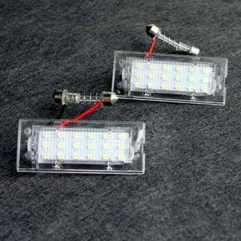 2Pcs 12V 18 LED 6000K License Plate Light Lamp for BMW X5 E53 2000-2015 X3 E83 2004-2015 Error Free OBD Lighting
2Pcs 12V 18 LED 6000K License Plate Light Lamp for BMW X5 E53 2000-2015 X3 E83 2004-2015 Error Free OBD Lighting