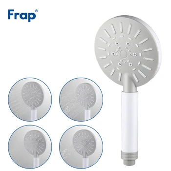 Frap Four Adjustment Water saving Round Grey ABS shower head white plastic hand hold bath shower Bathroom Accessories F009
Frap Four Adjustment Water saving Round Grey ABS shower head white plastic hand hold bath shower Bathroom Accessories F009
