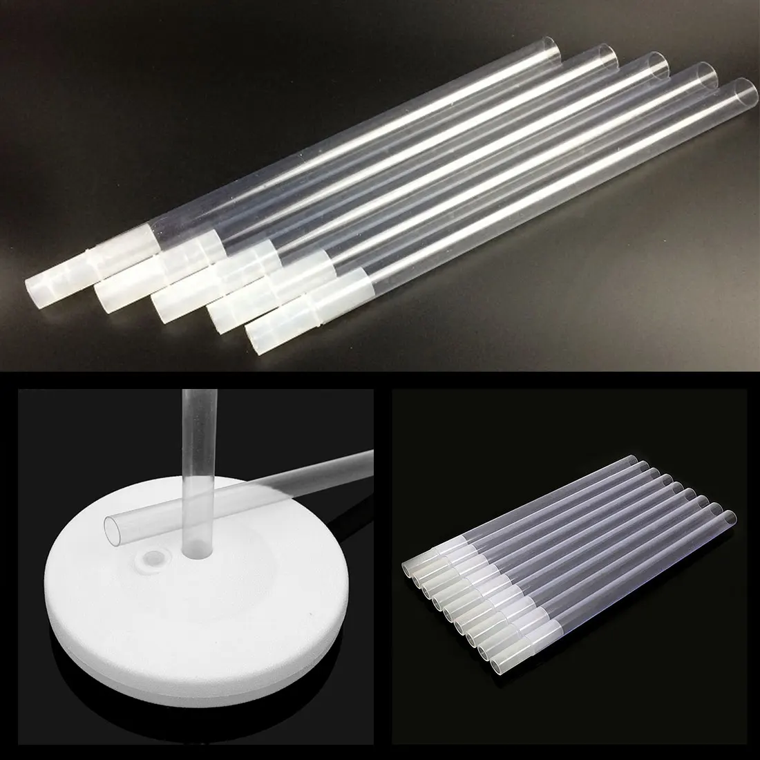 30x2cm Transparent Plastic Sticks Connecting Rod For Balloon Arch Column Base Stand Display Rod Tube Party Supplies
30x2cm Transparent Plastic Sticks Connecting Rod For Balloon Arch Column Base Stand Display Rod Tube Party Supplies