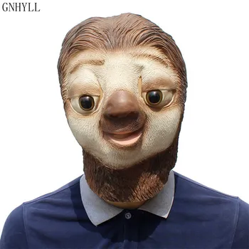 Realistic Zootopia Sloth Latex Mask Movie Protagonist Flash Full Head Animal Mask Halloween Fancy Dress Party Cosplay Mask
Realistic Zootopia Sloth Latex Mask Movie Protagonist Flash Full Head Animal Mask Halloween Fancy Dress Party Cosplay Mask