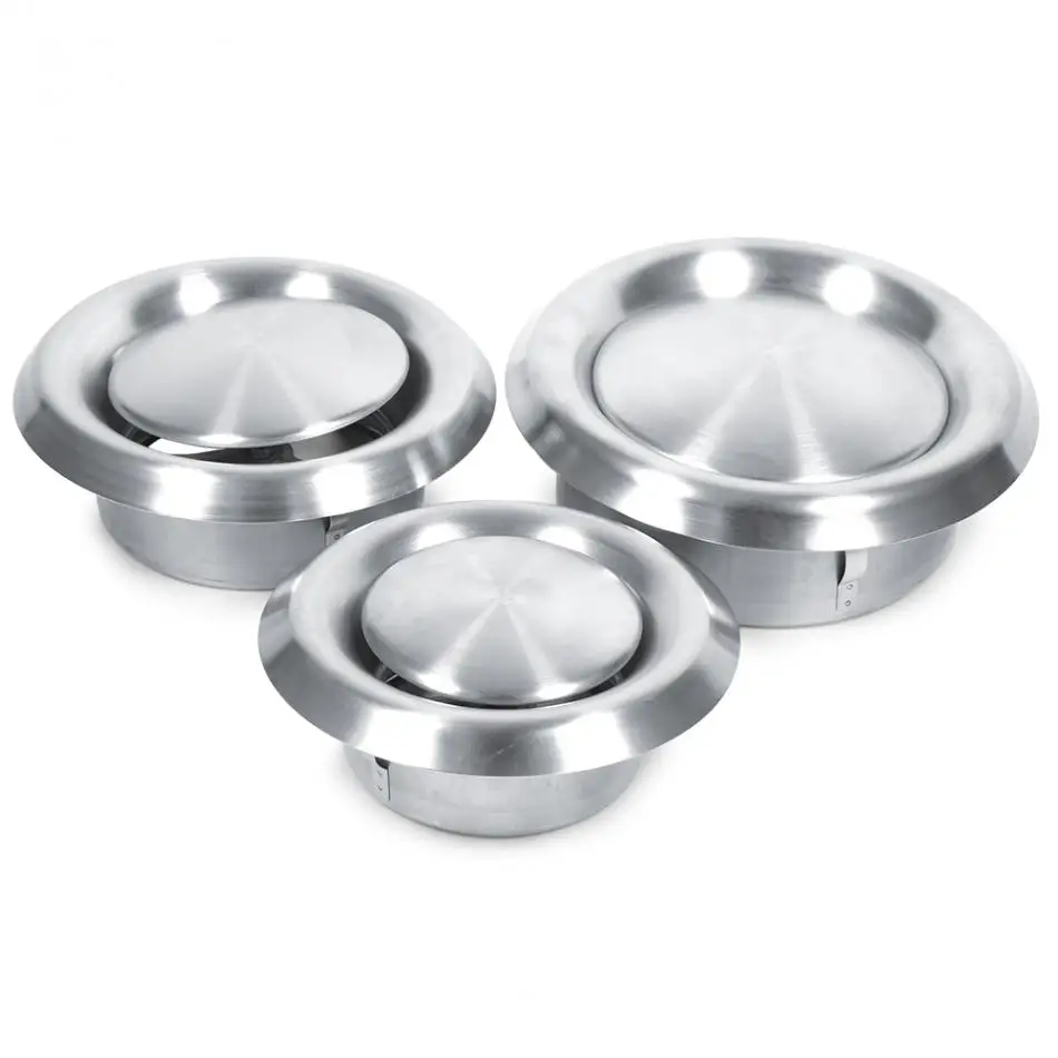 3 Sizes Stainless Steel Air Vent Round Ventilation Duct Cover Round Air Vent Adjustable Wall Ceiling Home
3 Sizes Stainless Steel Air Vent Round Ventilation Duct Cover Round Air Vent Adjustable Wall Ceiling Home