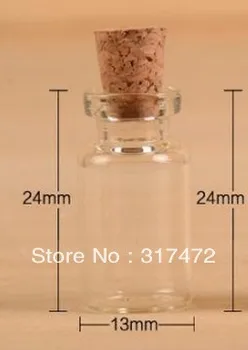 Freeshipping! Pyrex Glass Bottles Cork Wishing Bottle Handcraft DIY jewelry charm pendant
Freeshipping! Pyrex Glass Bottles Cork Wishing Bottle Handcraft DIY jewelry charm pendant