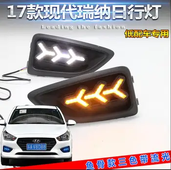 one set Car bumper headlight for Hyundai Verna daytime light solaris 2017~2019year LED DRL for solaris fog light
one set Car bumper headlight for Hyundai Verna daytime light solaris 2017~2019year LED DRL for solaris fog light