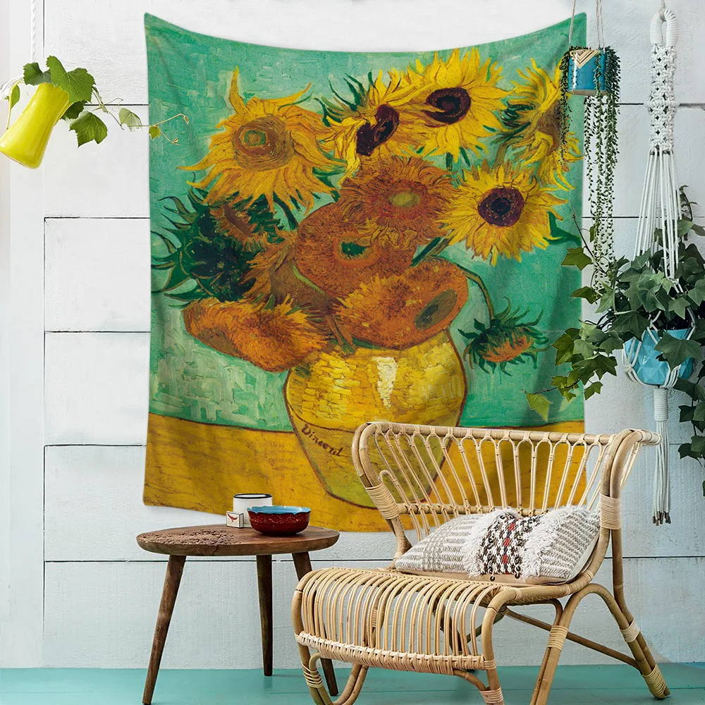 Nordic Tapestries For Bedroom Van Gogh Picasso Painting Wall Hanging Thin Blanket Polyester Home Improvement Yoga Beach Mat SC25
Nordic Tapestries For Bedroom Van Gogh Picasso Painting Wall Hanging Thin Blanket Polyester Home Improvement Yoga Beach Mat SC25