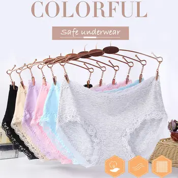 2019 Newest Lady Brief High Waist Lace Panties Cotton Lace Full Fit Control Soft Underwear Women Knickers
2019 Newest Lady Brief High Waist Lace Panties Cotton Lace Full Fit Control Soft Underwear Women Knickers
