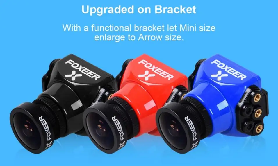 Original Product high quality new version Foxeer Arrow Mini/Standard Pro PAL NTSC FPV Camera Built-in OSD Plastic Case
Original Product high quality new version Foxeer Arrow Mini/Standard Pro PAL NTSC FPV Camera Built-in OSD Plastic Case