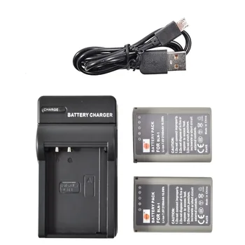 

DSTE 2PCS BLN-1 bln-1 BLN1 bln1 Battery with USB Charger for Olympus E-M5 OM-D E-M1 E-P5 E-M5 II Camera