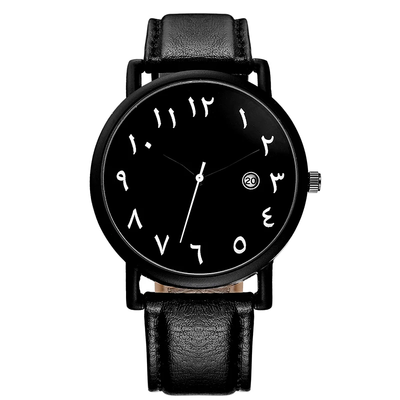 BSL1034 BAOSAILI Arab Numbers Scales Men Watch Big plate White Black PU leather watch with Calender
BSL1034 BAOSAILI Arab Numbers Scales Men Watch Big plate White Black PU leather watch with Calender