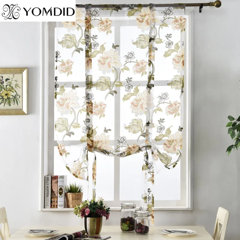 1pcs Luxury Ribbon Pastoral Roman Short Curtain Burnout Floral Window Curtains Sheer Ribbon Tulle Voile for Living Room Kitchen
1pcs Luxury Ribbon Pastoral Roman Short Curtain Burnout Floral Window Curtains Sheer Ribbon Tulle Voile for Living Room Kitchen