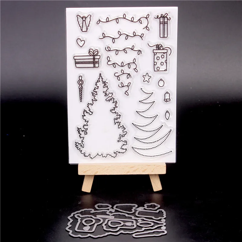 Rubber Silicone Clear Stamps for Metal die Scrapbooking Tampons Transparents Seal Background Stamp Card Making Diy Christmas
Rubber Silicone Clear Stamps for Metal die Scrapbooking Tampons Transparents Seal Background Stamp Card Making Diy Christmas