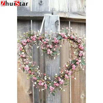 5d diamond embroidery Wooden door and garland mosaic diamond painting full square rhinestones pictures accessories WHH
5d diamond embroidery Wooden door and garland mosaic diamond painting full square rhinestones pictures accessories WHH