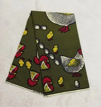6 Yards/lot beautiful Army green african wax and nice printed chicken batik wax fabric for dress VH156
6 Yards/lot beautiful Army green african wax and nice printed chicken batik wax fabric for dress VH156