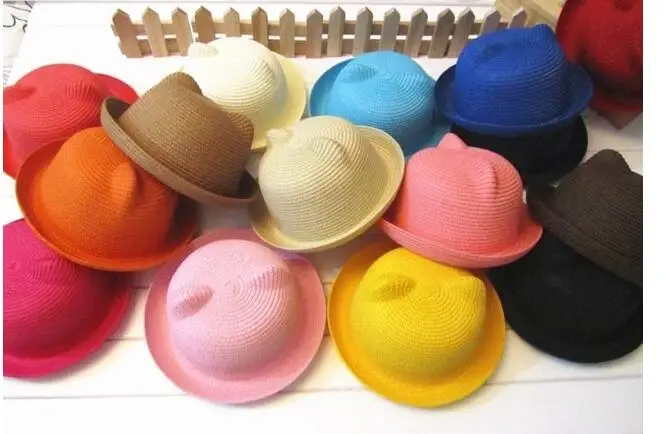 New arrivals Cat Ears Hat 2019 Fashion New Summer Style Kids Sun Caps Straw Hat Caps Soild Beach Lovely Girl Sun Hat Baby
New arrivals Cat Ears Hat 2019 Fashion New Summer Style Kids Sun Caps Straw Hat Caps Soild Beach Lovely Girl Sun Hat Baby