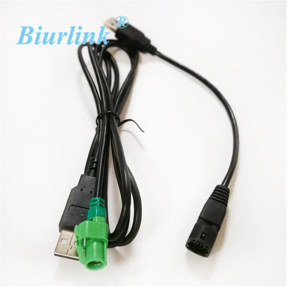 Biurlink Radio Headunit USB Wire USB Transfer Adapter For VW BMW CD Player 4-Pin Socket
Biurlink Radio Headunit USB Wire USB Transfer Adapter For VW BMW CD Player 4-Pin Socket