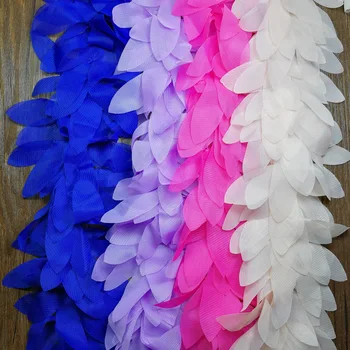 Wholesale 10yards/lot chiffon leaves Trims solid Embroidered Ribbon DIY crafts Garment Accessories for sewing decorationYA33
Wholesale 10yards/lot chiffon leaves Trims solid Embroidered Ribbon DIY crafts Garment Accessories for sewing decorationYA33