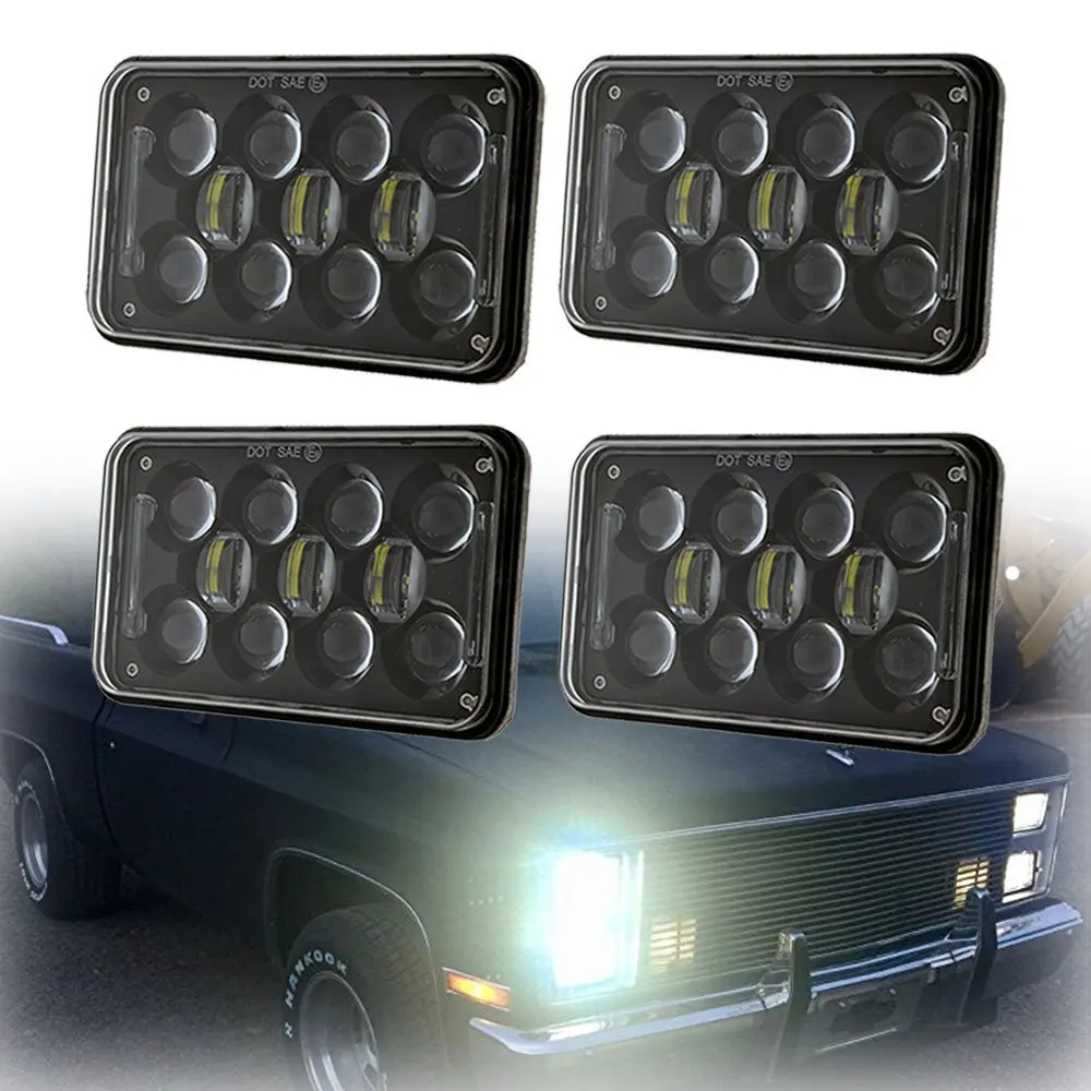 4X6LED truck headlights, 6X4 60W5 inch square lights for Kenworth, for Scania headlights, for Volvo headlights
4X6LED truck headlights, 6X4 60W5 inch square lights for Kenworth, for Scania headlights, for Volvo headlights