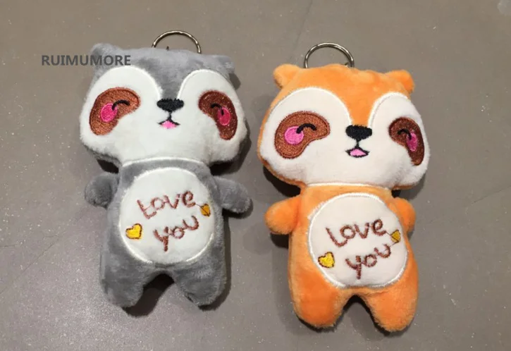 Kawaii 2Colors Choice , 12CM New Love Racoon Party Gift Plush Stuffed Toy , Mini Little Key Chain Gift Toys Doll
Kawaii 2Colors Choice , 12CM New Love Racoon Party Gift Plush Stuffed Toy , Mini Little Key Chain Gift Toys Doll
