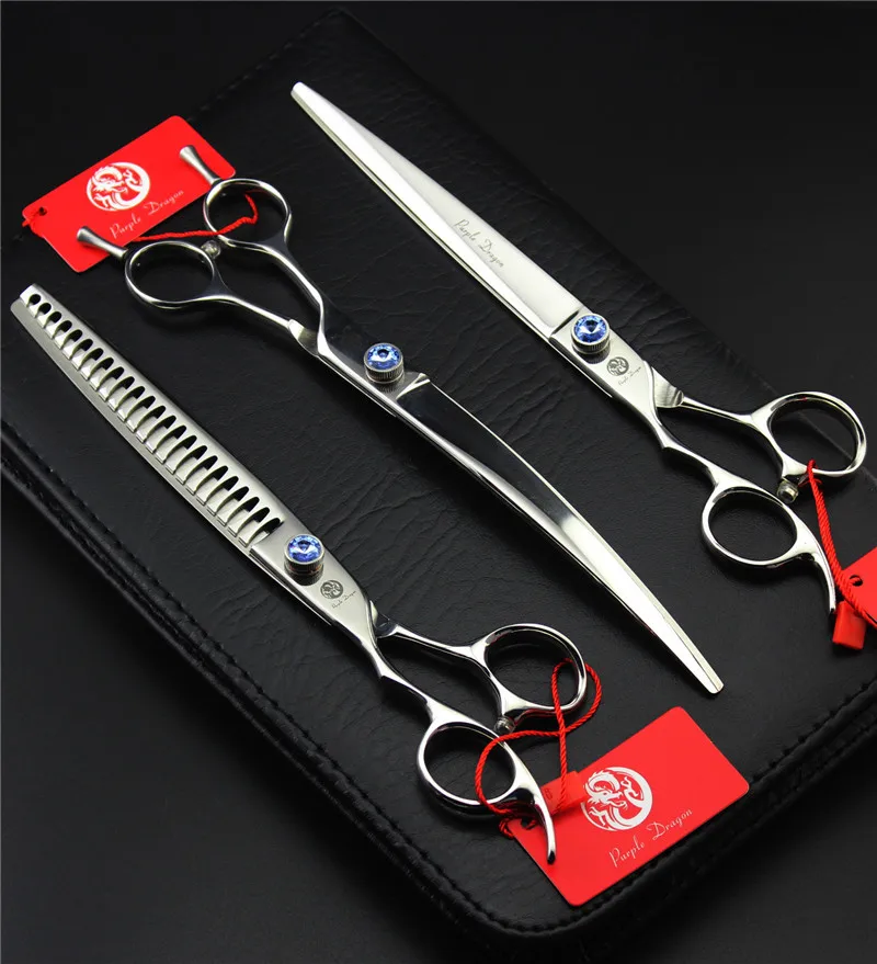 8 INCH Left Handed Professional Pet scissors sets,JP440C,61HRC,Straight & Thinning & Curved scissors sets ,3PCS/package
8 INCH Left Handed Professional Pet scissors sets,JP440C,61HRC,Straight & Thinning & Curved scissors sets ,3PCS/package
