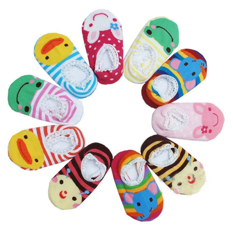 1 Pair Baby Kids Boys Girls Cartoon Short Socks Non-slip Floor Cotton Blend Animal Stuff Slippers Accessories Random Color
1 Pair Baby Kids Boys Girls Cartoon Short Socks Non-slip Floor Cotton Blend Animal Stuff Slippers Accessories Random Color