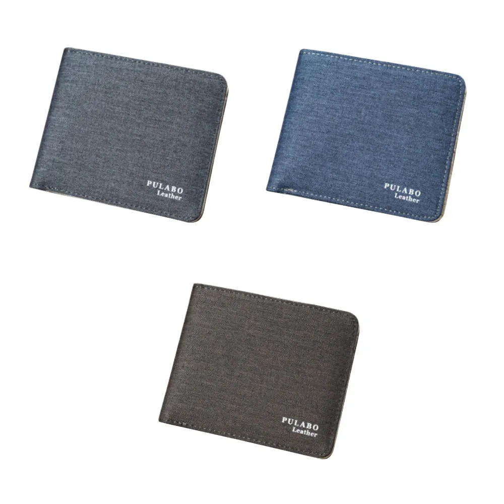 2019 Fashion Retro Man Canvas Wallet Short Slim Male Purses Money Clip Credit Card Casual Wallet Portomonee Carteria
2019 Fashion Retro Man Canvas Wallet Short Slim Male Purses Money Clip Credit Card Casual Wallet Portomonee Carteria