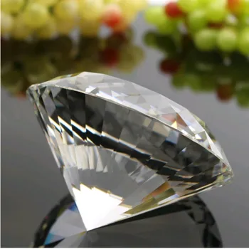 Multi-faceted 1pcs 70mm Crystal Paperweight Cut Glass Giant Diamond Shape Jewel Decor Gift
Multi-faceted 1pcs 70mm Crystal Paperweight Cut Glass Giant Diamond Shape Jewel Decor Gift