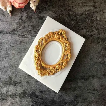 Lace Photo Frame Decorating Fondant Cake Silicone Mold Candy Biscuits Molds Chocolate Mould DIY Cartoon Kitchen Baking Tool B050
Lace Photo Frame Decorating Fondant Cake Silicone Mold Candy Biscuits Molds Chocolate Mould DIY Cartoon Kitchen Baking Tool B050
