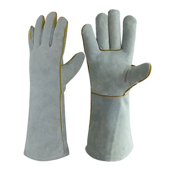 Leather Welding Gloves EXTREME HEAT RESISTANT & WEAR RESISTANT - For Tig Welders/Mig/Fireplace/Stove/BBQ/Gardening
Leather Welding Gloves EXTREME HEAT RESISTANT & WEAR RESISTANT - For Tig Welders/Mig/Fireplace/Stove/BBQ/Gardening