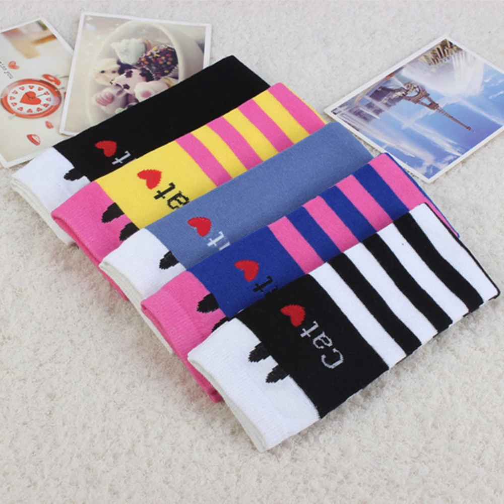 4pair/lot Spring and autumn new children knee-length socks South Korea cartoon Meow star people pile socks cotton students socks
4pair/lot Spring and autumn new children knee-length socks South Korea cartoon Meow star people pile socks cotton students socks
