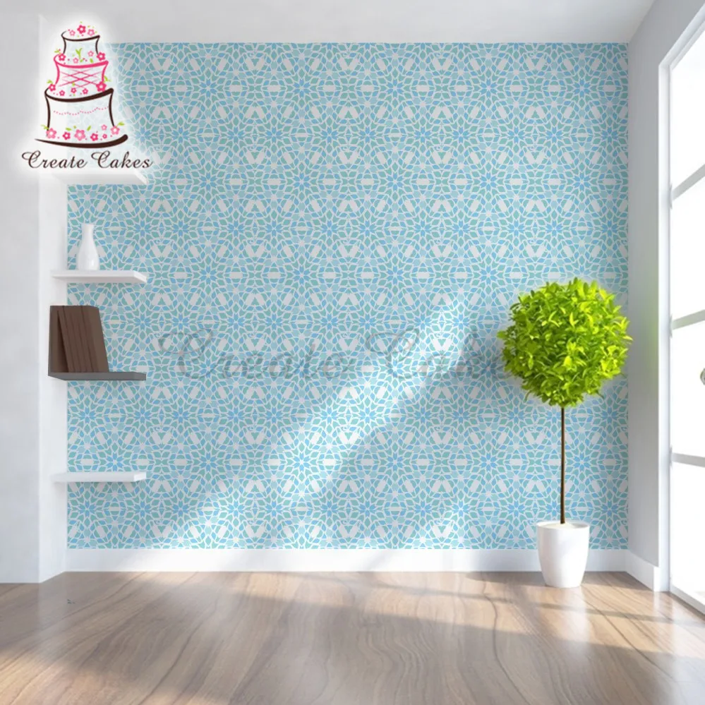 Round Flower Pattern Wall Stencil Multi-Purpose For Wall Painting House Decoration Toilet Sticker Wall Decor Decal WS-54
Round Flower Pattern Wall Stencil Multi-Purpose For Wall Painting House Decoration Toilet Sticker Wall Decor Decal WS-54