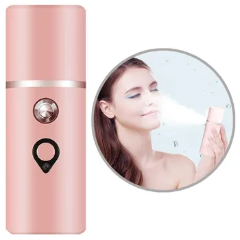 Nano Facial Mister Portable Mini Face Mist Handy Sprayer Atomization Moisturizing and Hydrating Cool Facial Steamer Instrument
Nano Facial Mister Portable Mini Face Mist Handy Sprayer Atomization Moisturizing and Hydrating Cool Facial Steamer Instrument